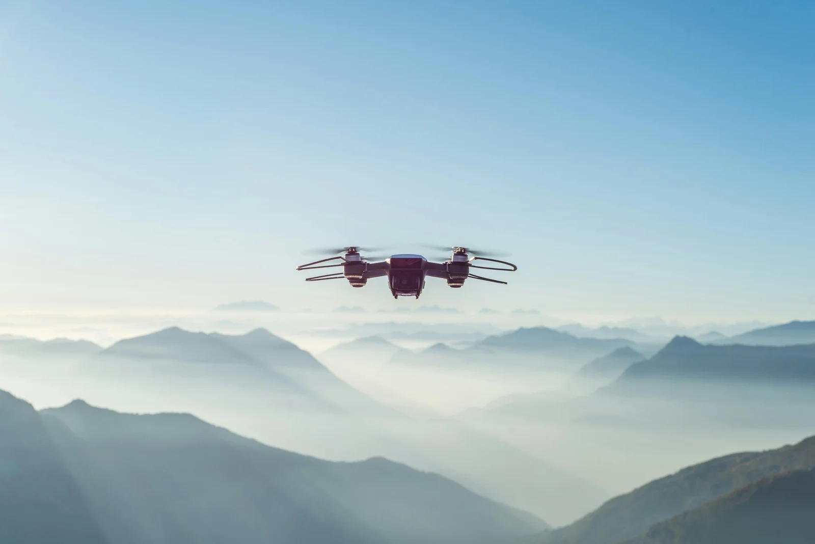 Robotics & drones application concept
